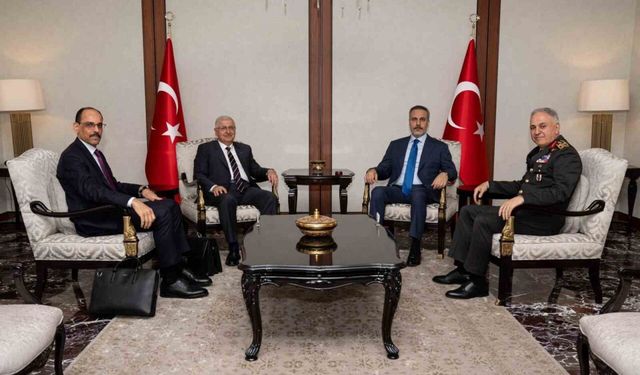 Fidan, Güler, Gürak ve Kalın Dışişleri Bakanlığı’nda bir araya geldi