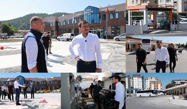 Tokat Otobüs Terminali’nde Yenileme Çalışmaları Sürüyor