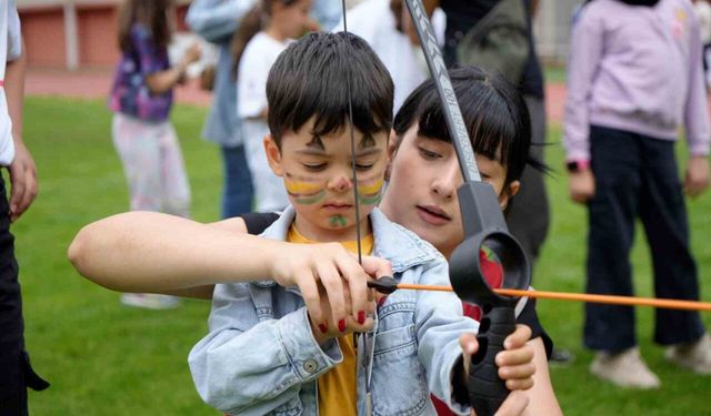 Gümüşhane’de çocuklara özel Gençlik Spor Festivali düzenlendi