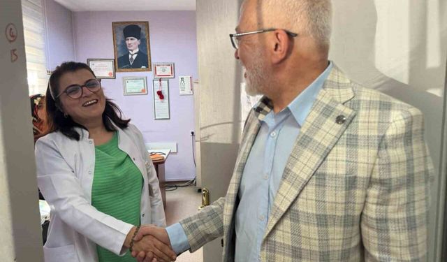 İl Sağlık Müdürü Bildirici, Tepebaşı’ında sağlık hizmetlerini inceledi