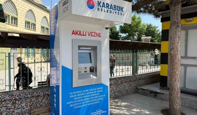 Karabük’te akıllı vezne sayısı artırıldı