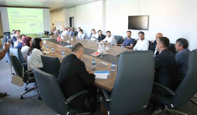 Kastamonu’da yatırımcılara, Yeni Teşvik Sistemi anlatıldı