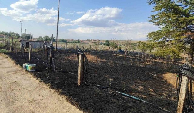 Kırşehir’de jandarma anız ve örtü yangınlarına karşı uyardı