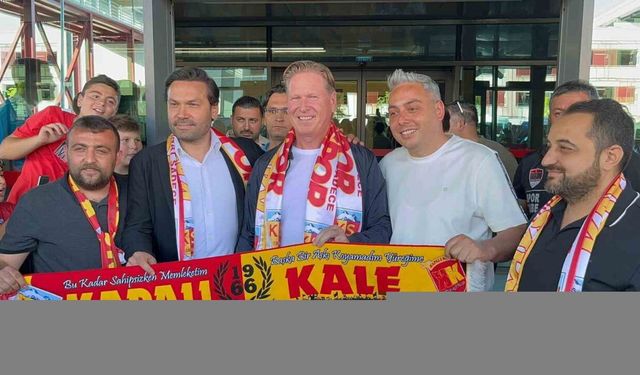 Markus Gisdol Kayseri’ye geldi