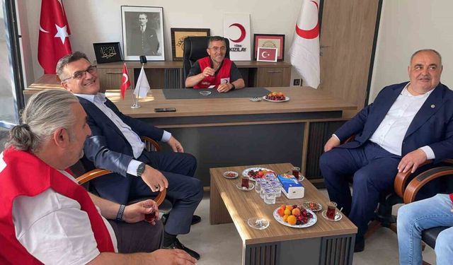 Milletveki Aldatmaz’dan Kızılay Başkanı yalçın’a ziyaret