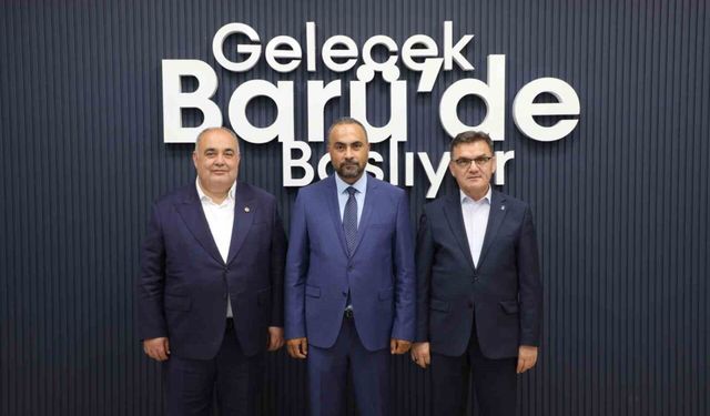 Milletvekili Aldatmaz’dan Rektör Akkaya’ya ziyaret
