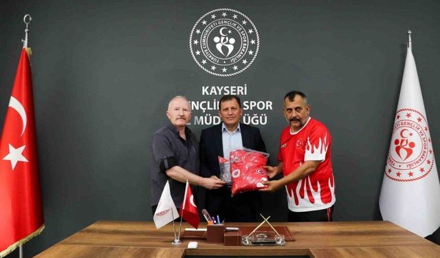 Şampiyon sporculardanKabakcı’ya ziyaret
