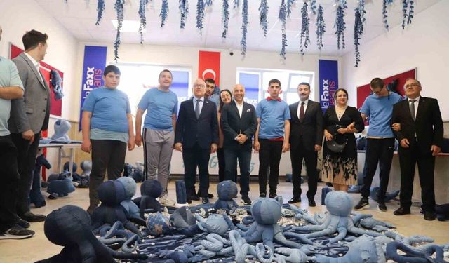 Sivas’ta kumaş atıkları oyuncağa dönüştü