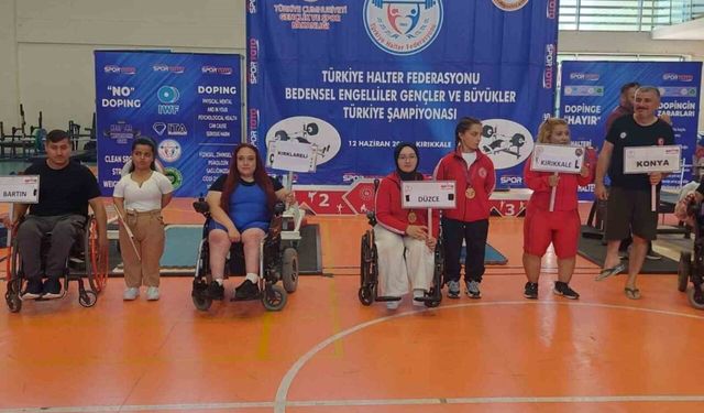 Türkiye Şampiyonası’nda 2 altın madalya