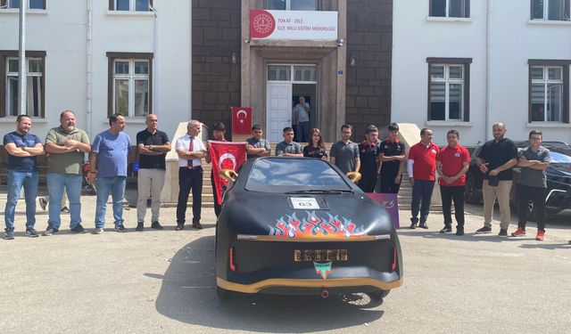 Tokatlı Öğrenciler, Elektrikli Araç Yarışlarında Türkiye Birinciliğini Kazandı