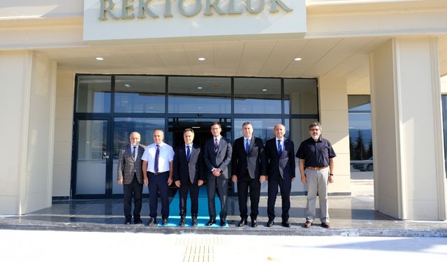 Başkan Yazıcıoğlu’ndan Rektör Yılmaz’a Ziyaret