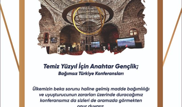 Anahtar Parti'den Tokat'ta Uyuşturucuyla Mücadele Konferansı