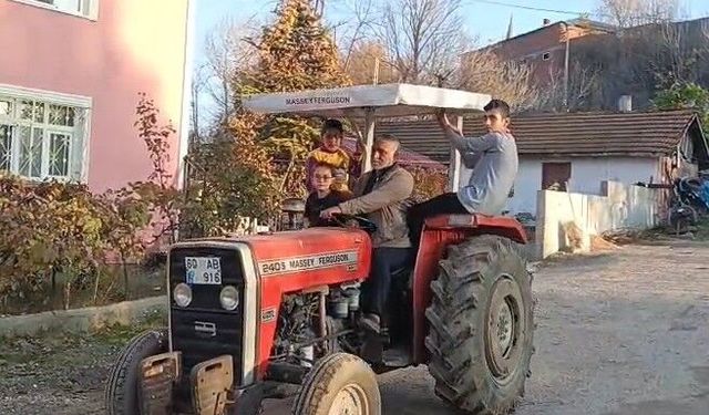 Tarladan çıkmayan traktöre İstanbul Boğaz Köprüsü'nde ceza yazıldı