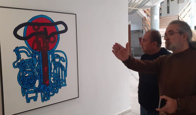 Dr. Öğr. Üyesi Salih Bayçu’dan resim sergisi