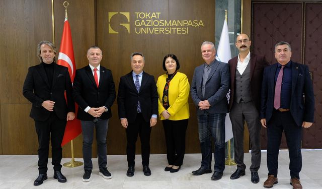 Balkan Derneği Heyetinden Rektör Yılmaz’a Ziyaret