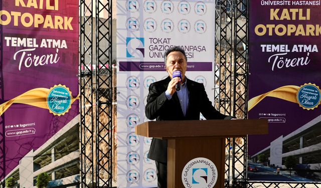 TOGÜ'de 500 Araç Kapasiteli Katlı Otoparkın Temeli Atıldı