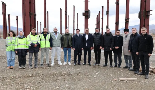 TOKAT YENİ YEŞİL KÜÇÜK SANAYİ SİTESİ HIZLA YÜKSELİYOR