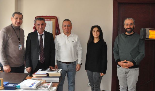 Tokat Sağlık-Sen Yönetiminden Tokat Hürsöz ve Sesimiz Gazetelerine Ziyaret