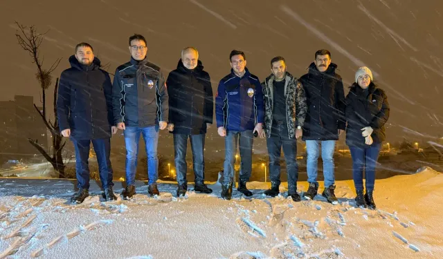 Başkan Yazıcıoğlu, “Karın ilk düştüğü andan itibaren sahadayız”
