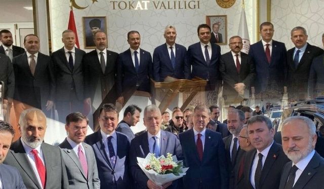 Bakan Bolat Tokat’ta Valiliği ve Belediyeyi Ziyaret Etti