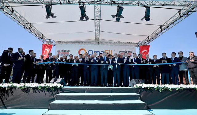 Bakan Bolat Erbaa’da fabrika açılışı yaptı