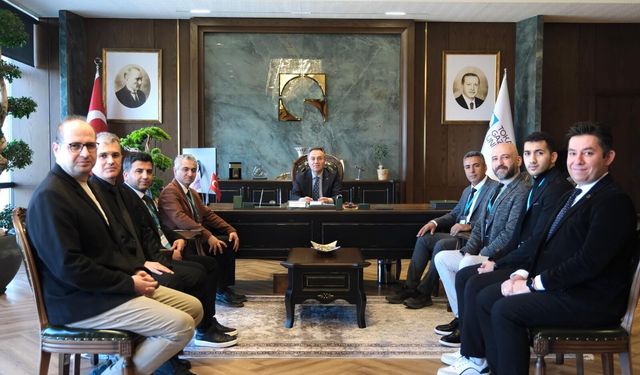 EPDAD Heyetinden Rektör Prof. Dr. Fatih Yılmaz’a Ziyaret