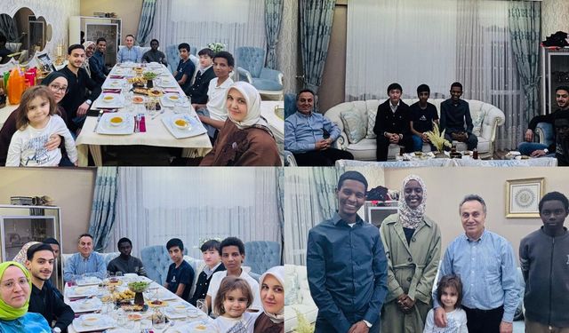 Rektör Yılmaz, Uluslararası Öğrencileri İftar Sofrasında Misafir Etti