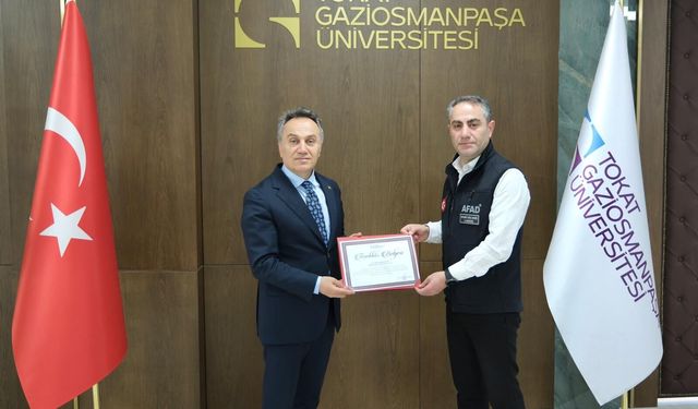 AFAD Heyetinden Rektör Yılmaz’a Ziyaret