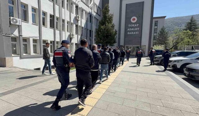 Tokat merkezli silah kaçakçılığı operasyonu: 16 tutuklama