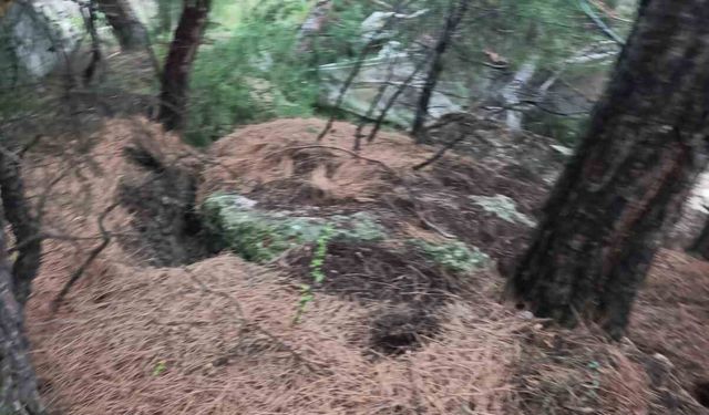 Tokat'ta heyelan ve kaya düşmesi nedeniyle 13 daire tahliye edildi