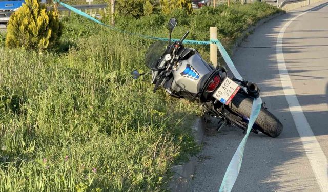 Tokat'ta motosiklet kazası: 1 ölü