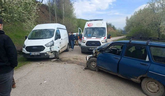 Tokat'ta trafik kazası: 4 yaralı