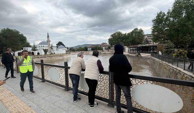 Yeşilırmak 2 günde 15 santimetre yükseldi