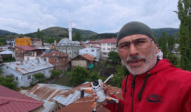 25 yıl sonra ilçeye gelen leylek ailesinde 1 yavru sağ kalabildi