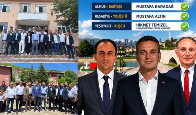 Tokat belde seçimlerinde AK Parti Tokat İl Başkanı Adem Dizer’in büyük başarısı