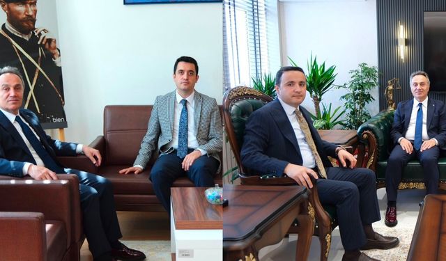 Rektör Yılmaz’dan Tokat Cumhuriyet Başsavcısı Birol ve Ağır Ceza Mahkemesi Başkanı Özdemir’e Ziyaret