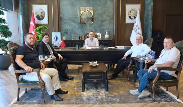 İMDER Başkanından Rektör Yılmaz’a Ziyaret