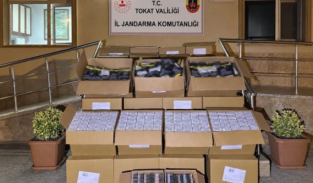 Kaçak tütün operasyonunda 600 bin makaron ele geçirildi
