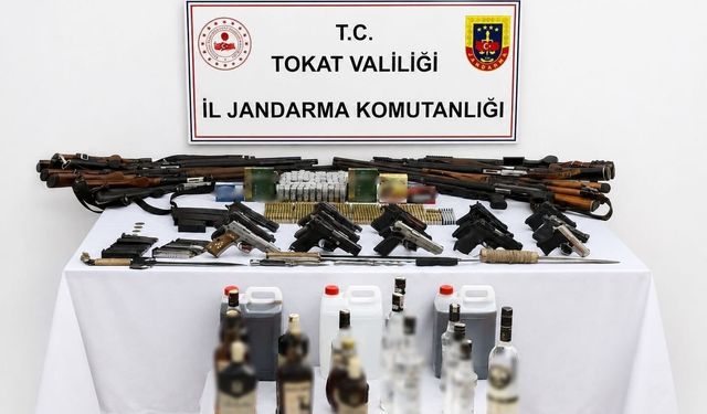 Tokat'ta 19 adrese eş zamanlı operasyon: 14 gözaltı