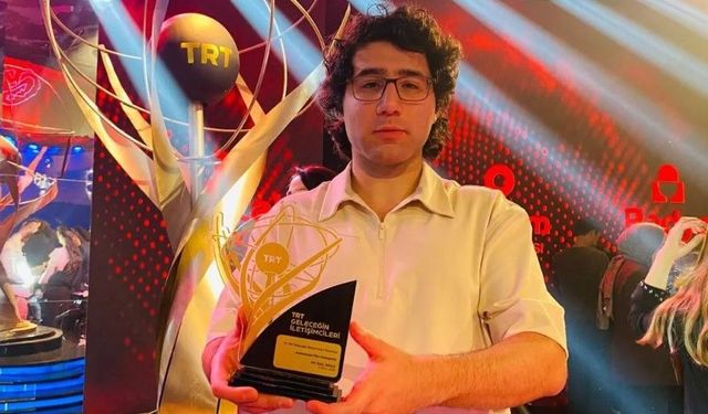Tokatlı Alperen İçmez'e TRT'den Prestijli Ödül