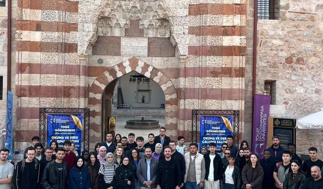 TOGÜ Şehir ve Kültür Dersine Devam Ediyor: Bu Haftaki Dersin Adresi Gazi Osman Paşa Müze Evi ve Gökmedrese