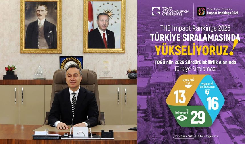 Tokat Gaziosmanpaşa Üniversitesi’nden Gururlandıran Başarı