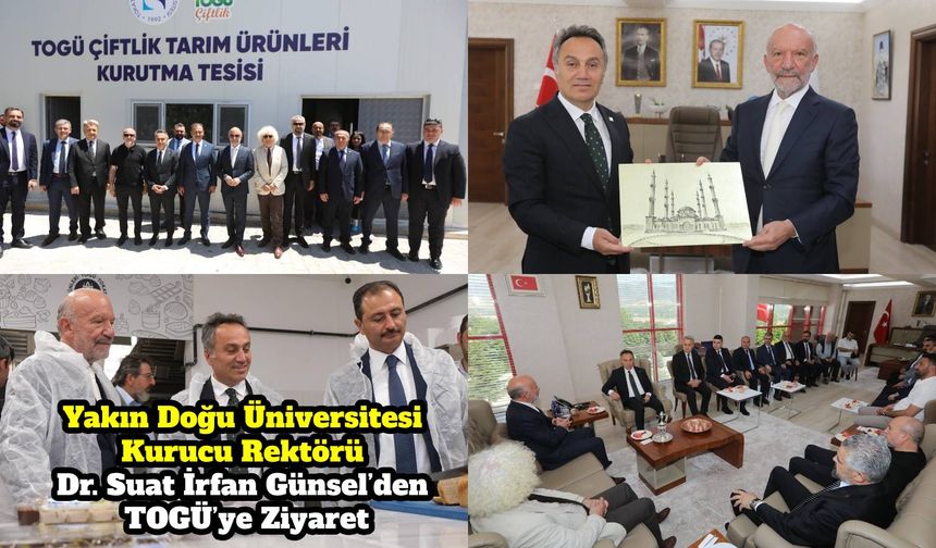 Yakın Doğu Üniversitesi Kurucu Rektörü Dr. Suat İrfan Günsel’den TOGÜ’ye Ziyaret