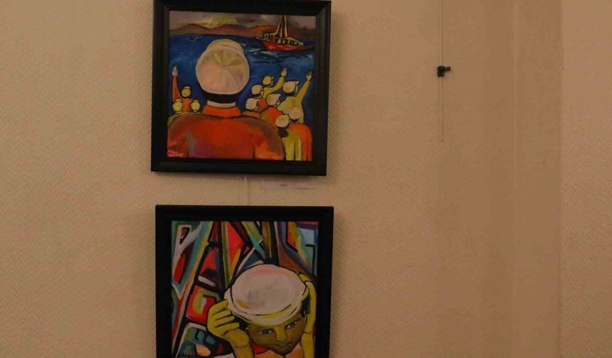 ‘İklimler’ resim sergisi sanatseverlerle buluştu