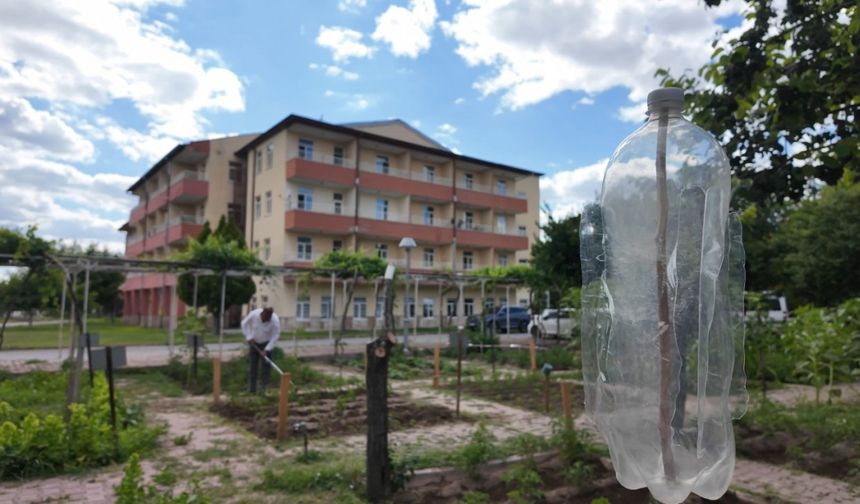 Huzurevi’ndeki yaşlı çınarlar; hobi bahçesi ile toprakları yeşertiyor