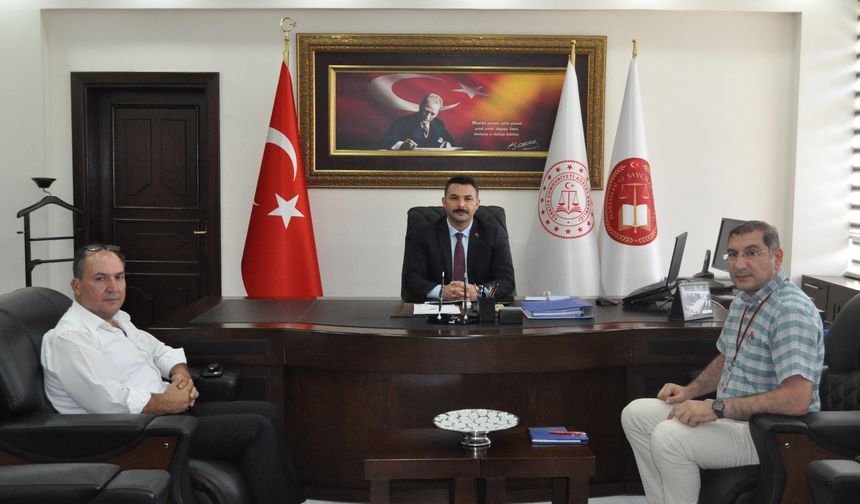 Başsavcı Yunus Emre Büyükyurt Tokat’ta göreve başladı