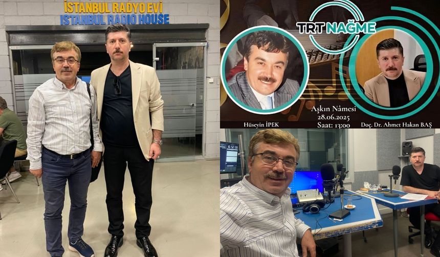 Tokatlı Akademisyen Doç. Dr. Ahmet Hakan Baş TRT Nağme’de Dinleyiciyle Buluşuyor