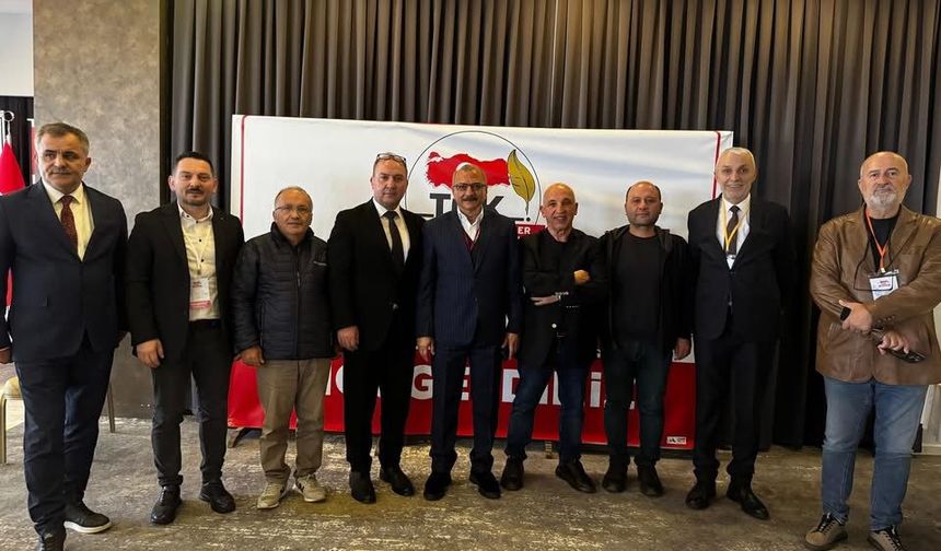 İlhan Uluözlü ve İhsan Uluözlü TGK Toplantısında Tokat'ı Temsil Etti