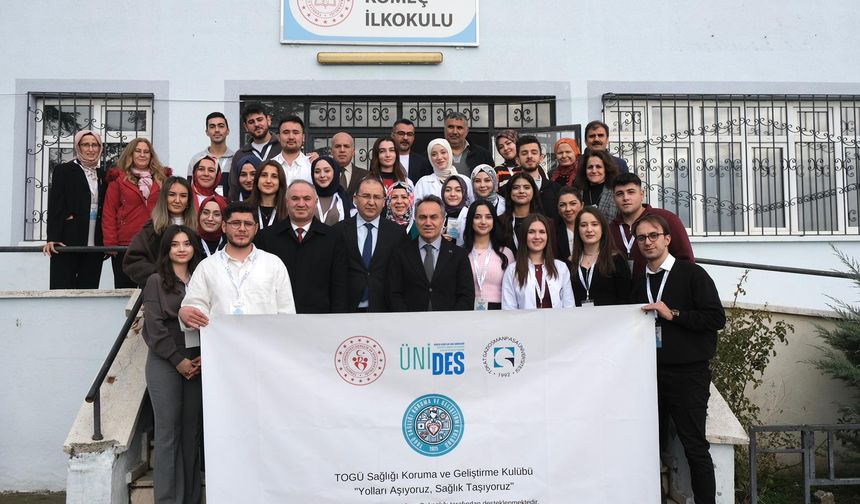 ÜNİDES Kapsamında TOGÜ’den Kömeç Köyü’nde Örnek Hizmet