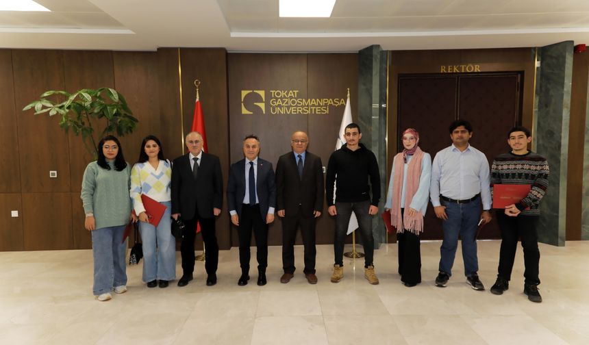 Uluslararası Araştırmacılardan Rektör Yılmaz’a Ziyaret